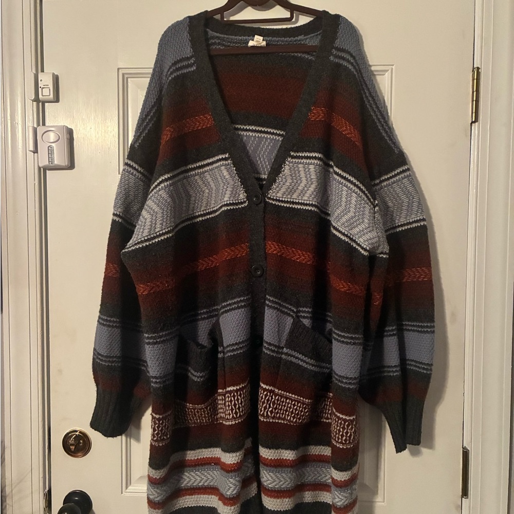 a.n.a Women's Cardigan in Earthy Tones